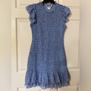 Veronica Beard Cici Smocked Dress size 4